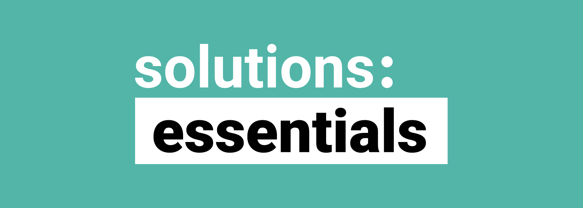 Logo solutions: essentials